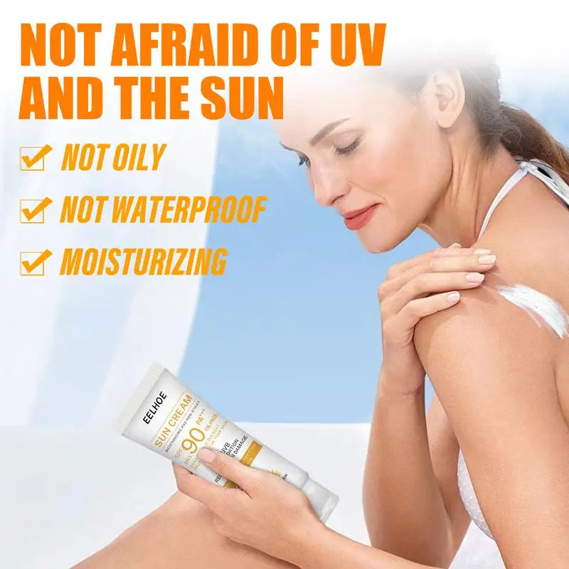 Defend Your Skin with a Powerful, Multi-Function Sunscreen Cream for Aging & Oil Control