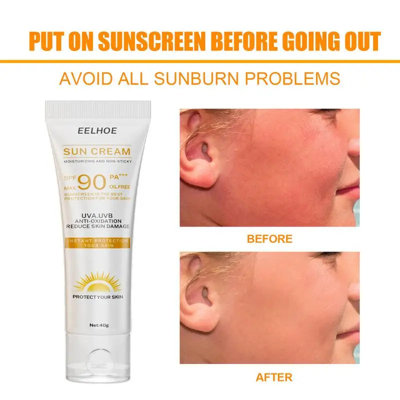 Defend Your Skin with a Powerful, Multi-Function Sunscreen Cream for Aging & Oil Control