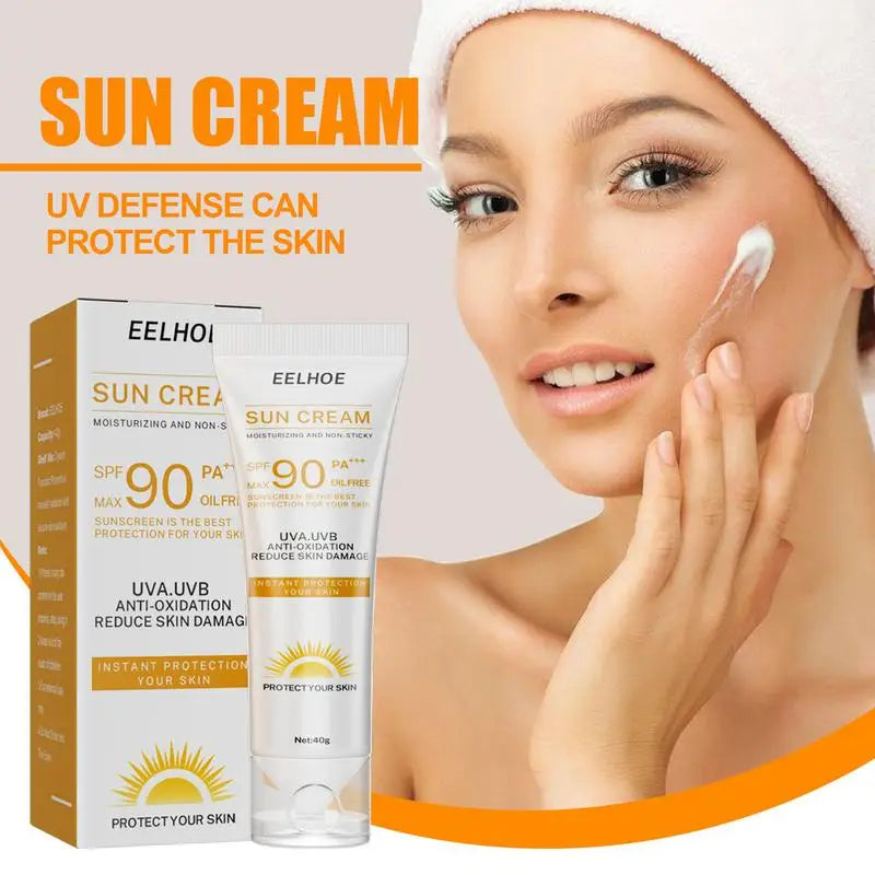 Defend Your Skin with a Powerful, Multi-Function Sunscreen Cream for Aging & Oil Control